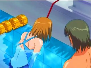 A Submissive Japanese Woman Engages In Naughty Behavior At A Pool