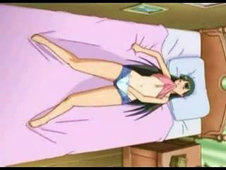 Japanese Girl Masturbating On Bed
